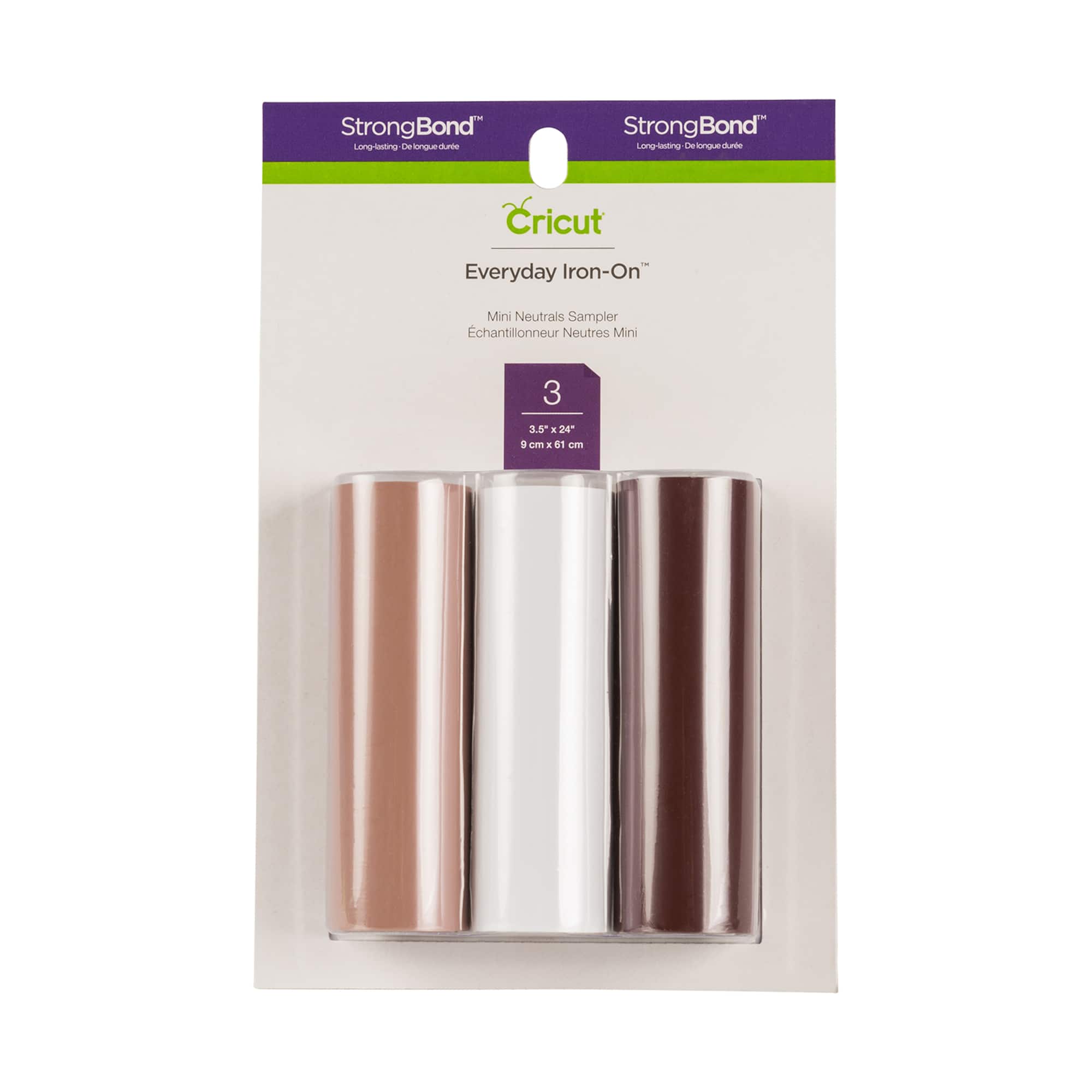 Cricut® Everyday Iron-On™ Mini Neutrals Sampler